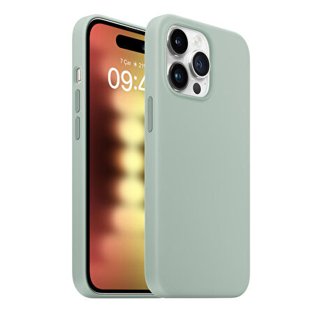 Buff iPhone 15 Pro Rubber Fit Kılıf Succulent