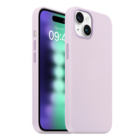 Buff iPhone 15 Plus Rubber Fit Kılıf Lily