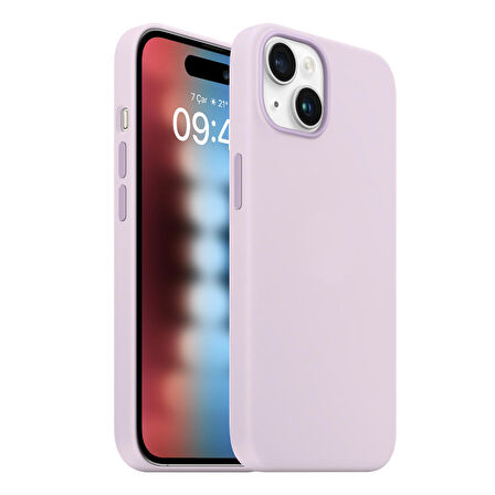 Buff iPhone 15 Rubber Fit Kılıf Lily