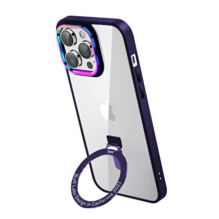 Buff iPhone 15 Pro BumperMag Kılıf Purple