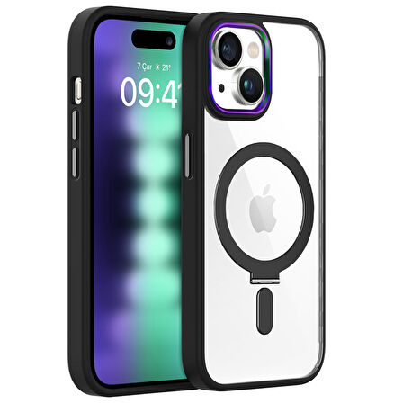 Buff iPhone 15 Plus BumperMag Kılıf Black
