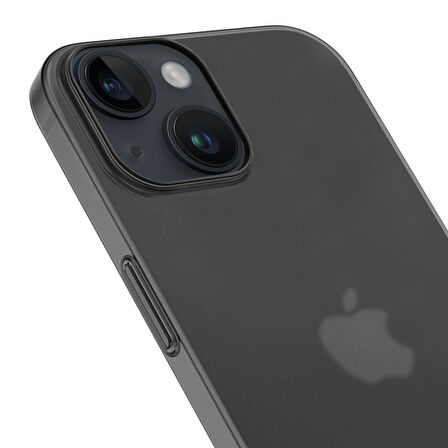 Buff iPhone 15 Plus Slimfy Kılıf Black