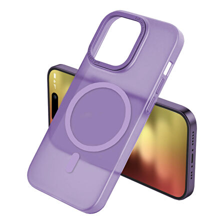 Buff iPhone 15 Pro TaoFit Kılıf Purple