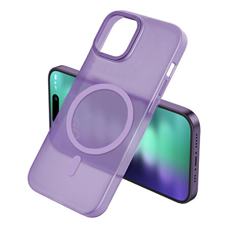 Buff iPhone 15 Plus TaoFit Kılıf Purple