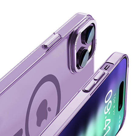 Buff iPhone 15 Plus TaoFit Kılıf Purple