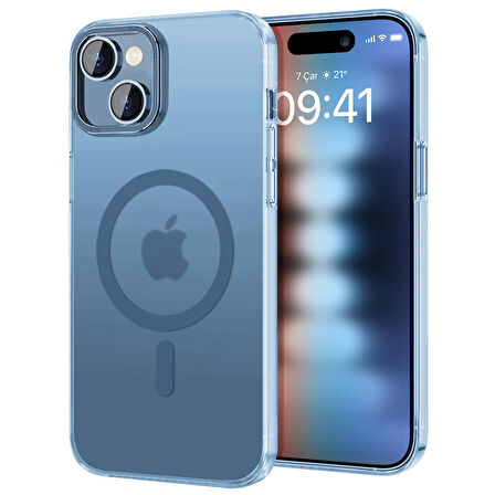 Buff iPhone 15 Plus TaoFit Kılıf Blue
