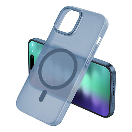 Buff iPhone 15 Plus TaoFit Kılıf Blue