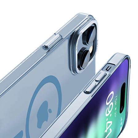 Buff iPhone 15 Plus TaoFit Kılıf Blue
