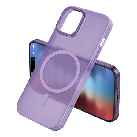 Buff iPhone 15 TaoFit Kılıf Purple