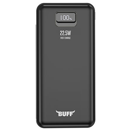 Buff BP18 22.5W 20.000mAh Powerbank - Siyah