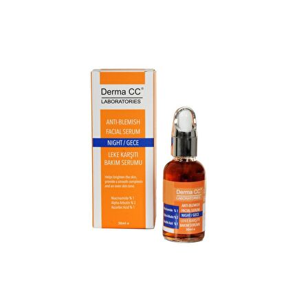 Derma Cc Laboratorıes Antı Blemısh Serum - Leke Karşıtı Gece Serumu 30 Ml