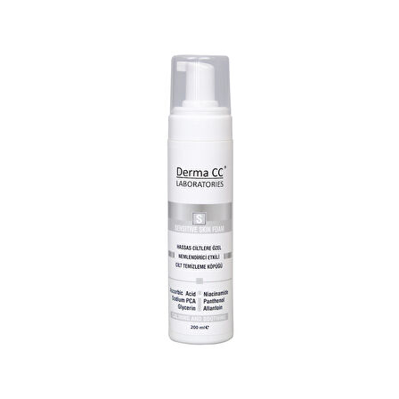 Derma Cc Yüz Temizleme Köpüğü Hassas Ciltlere Özel 200 Ml