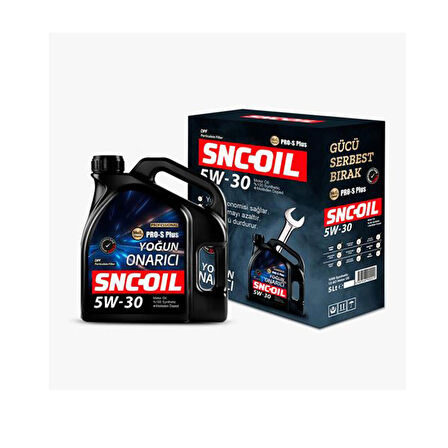 SNC-OIL Pro-S Plus Yoğun Onarıcı 5W-30 Motor Yağı 5 Litre(Ü:2022)