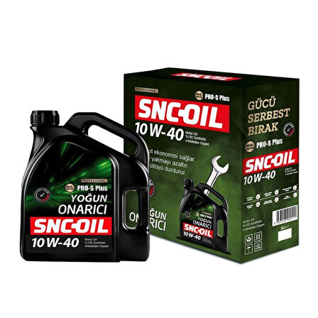 Snc-Oil Pro-S Plus Yoğun Onarıcı 10W-40 Motor Yağı 5 Litre