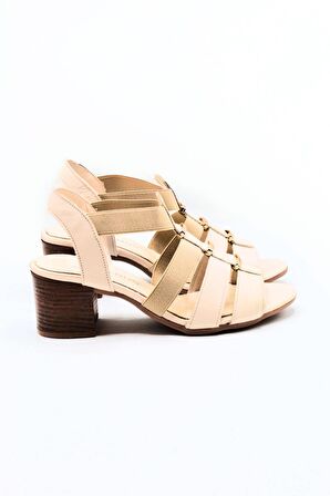 Venüs 1857227 Kadın Deri Topuklu Ayakkabı