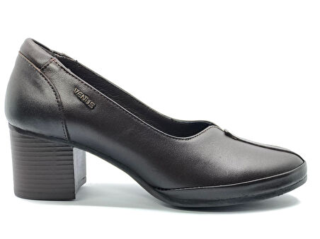 Venüs Petra Hakiki Deri Comfort Ortopedik Kadın Topuklu Ayakkabı