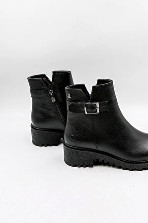 Venüs Kadın Hakiki Deri Waterproo Bot 1950892K - Siyah - 36