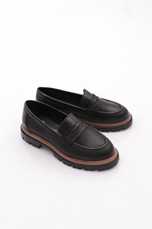 Venüs 2412901Y Kadın Deri Oxford Ayakkabı