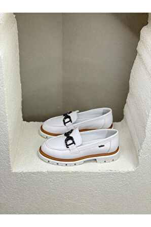 Venüs 2412902Y Kadın Deri Loafer Ayakkabı