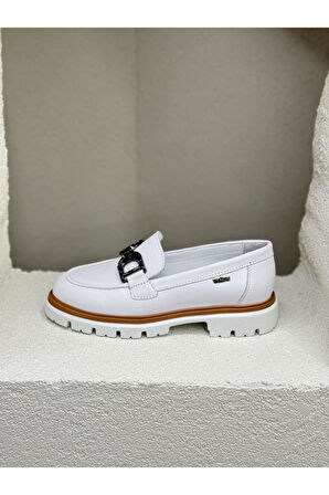 Venüs 2412902Y Kadın Deri Loafer Ayakkabı
