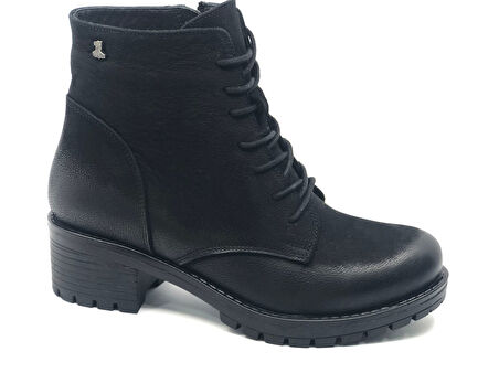 Venüs Yurs Hakiki Deri Kaymaz Taban Ortopedik Kadın Postal Bot