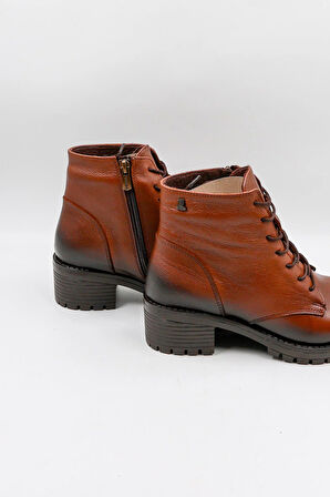 Venüs Kadın Hakiki Deri Klasik Bot 1950839K - Taba - 36