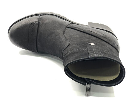 Venüs Wolrif Hakiki Deri Kaymaz Taban Ortopedik Kadın Bot