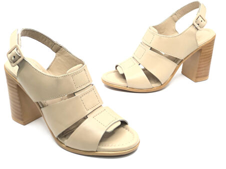 Venüs Merga Hakiki Deri Comfort Ortopedik Kadın Sandalet