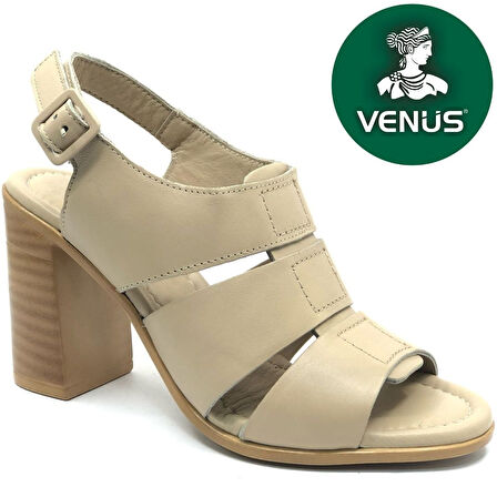 Venüs Merga Hakiki Deri Comfort Ortopedik Kadın Sandalet