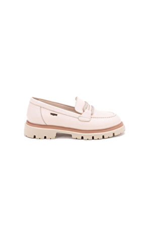 Venüs 2412904Y Kadın Deri Loafer Ayakkabı