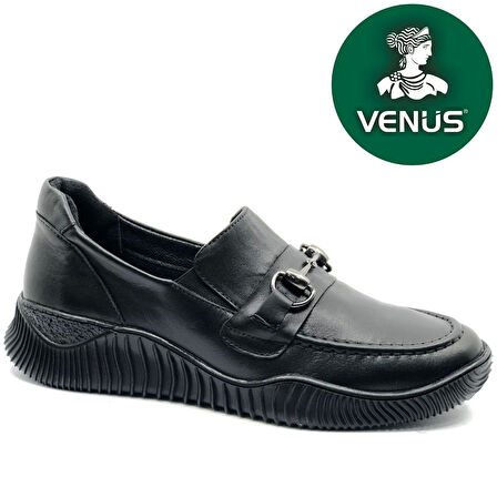 Venüs Dugu Hakiki Deri Ortopedik Casual Kadın Babet Ayakkabı