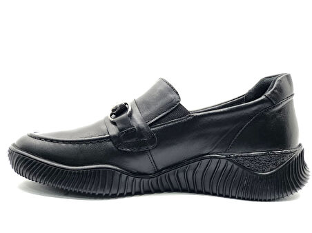 Venüs Dugu Hakiki Deri Ortopedik Casual Kadın Babet Ayakkabı