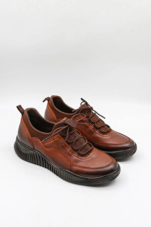 Venüs 1953831k Kadın Deri Bağcıklı Ayakkabı - Taba - 36