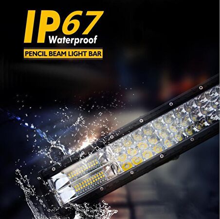 288w 96 Combo Led Delici&Yayıcı Off Road Lambası Projektör 51cm