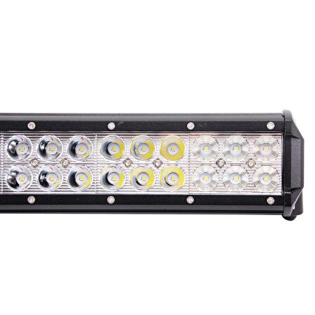 42 Ledli 126W Metal Kasalı Gündüz Farı Sis Farı Lambası 50 CM