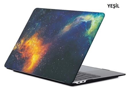 Apple MacBook Pro 13 2016 A1706/A1708 Space Desenli Kılıf Kapak