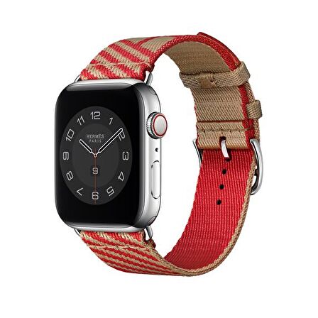Apple Watch 7 6 5 4 3 2 1 45mm 44mm 42mm Hermes TME Kordon Kayış