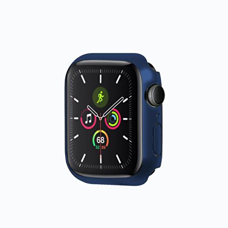 Apple Watch 7 Serisi 41mm Rubber Sert Plastik Kılıf Kapak