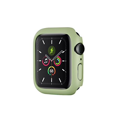 Apple Watch 7 Serisi 41mm Rubber Sert Plastik Mat Kılıf Kapak