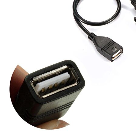 Audi Vw Skoda AM I USB MMI MDI AUX - USB 2.0 Dişi Adaptör Sku3