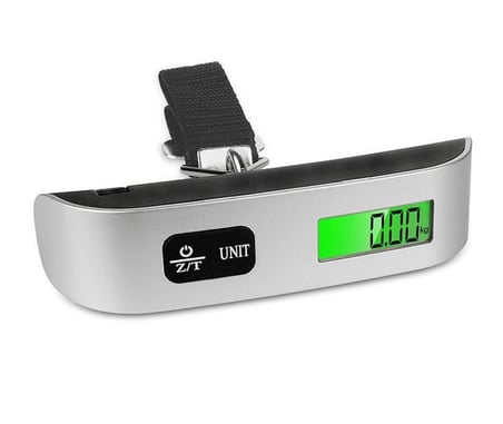 Dijital El Kantarı 50 KG Bavul Kurban Terazisi Işıklı Pil Hediye
