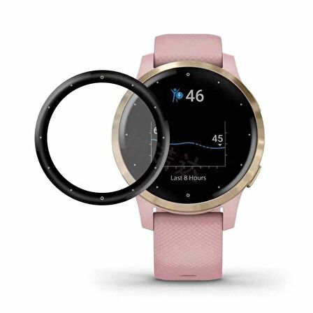 Garmin Vivo Active 4s 40mm 3D Cam Full Ekran Koruyucu