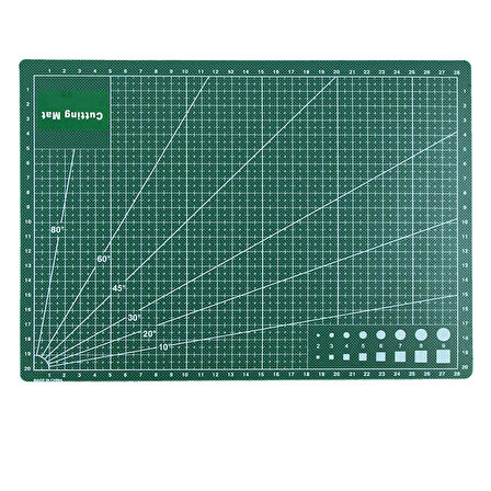 Kesme Matı Cutting Mat Kesim Altlığı A4 Ebatında 30cm x 21cm