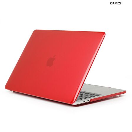 MacBook Air 13 A1932 2018 A2179 2020 Kristal Şeffaf Kılıf Kapak