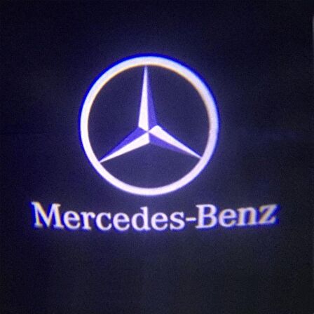 Mercedes C Serisi 2008-2013 W204 Kapı Altı Led Logo Aydınlatma