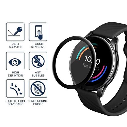 One Plus Watch 3D Cam Full Ekran Koruyucu