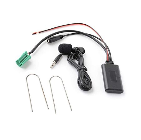 Renault Megane Clio Laguna Bluetooth Mikrofonlu Aux Adaptör Sku13