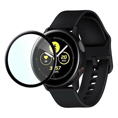 Samsung Galaxy Watch 42mm 3D Cam Ekran Koruyucu Filmi