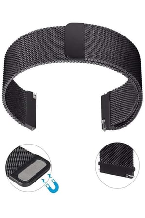 Samsung Gear S3 Gear Watch 3 45mm Metal Hasır TME Kordon