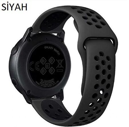 Samsung Gear S3 Gear Watch 3 45mm TME Spor Silikon Kordon Kayış
